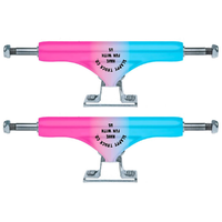 Slappy ST1 Classic Arisa Trew Pink Blue Set Of 2 Skateboard Trucks