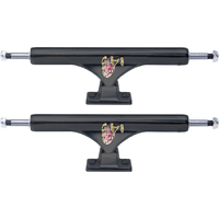 Slappy ST1 Inverted Curb Killer Black Set Of 2 Skateboard Trucks