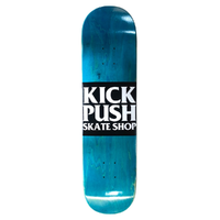 Kick Push American Pro Classic Blue 8.0 Skateboard Deck