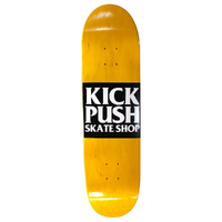 Kick Push American Pro Egg Yellow 8.25 Skateboard Deck