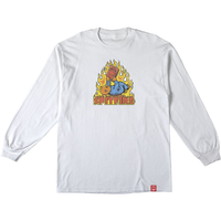 Spitfire Demonseed White Long Sleeve Shirt