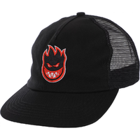 Spitfire Bighead Fill Black Red Trucker Hat