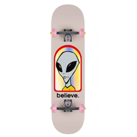 Alien Workshop Believe Hologram Pink 8.0 Complete Skateboard