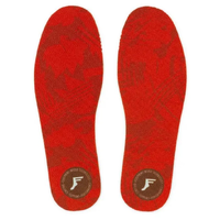 Footprint King Foam Flat Mid 5mm Red Camo Insoles