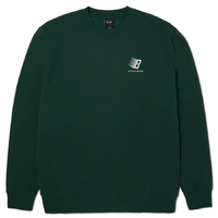 Huf X Bronze56k Forest Green Crew Jumper