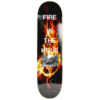 Jacuzzi Fire In The Hole EX7 Michael Pulizzi 8.375 Skateboard Deck