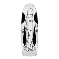 Krooked Skate Shop Day Beam Love 10.75 Skateboard Deck