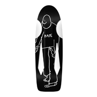 Krooked Skate Shop Day Beam Hate 10.75 Skateboard Deck