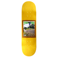 Deathwish Jamie Foy Commemorative Hammer Yellow 8.5 Skateboard Deck