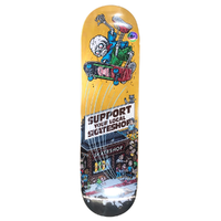 DLX Skate Shop Day 25 Shop Keeper Yellow 8.5 Skateboard Deck