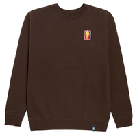 Girl 93 Til Lovers OG Brown Crew Jumper