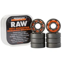 Bronson Raw 8Pk Skateboard Bearings