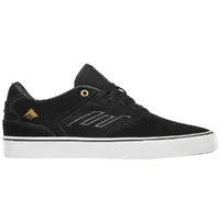 Emerica The Low Vulc Black Gold White Mens Skate Shoes