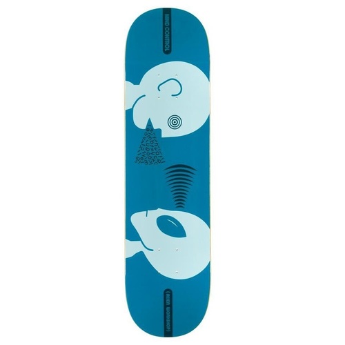 Alien Workshop Skateboard Deck Mind Control Tonal Blue 8.1
