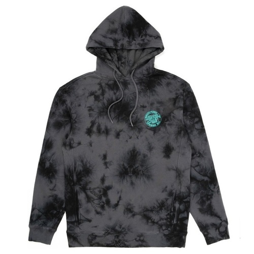 Santa Cruz Hoodie MFG Dot Tie Dye Pop Black