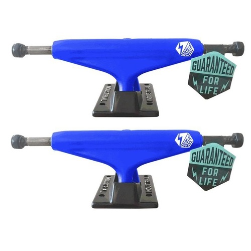 Industrial Skateboard Trucks 5.25 Blue Black Set Of 2