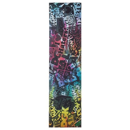 Dgk X Mob Skateboard Grip Tape Sheet 9 x 33 Trippy Perforated