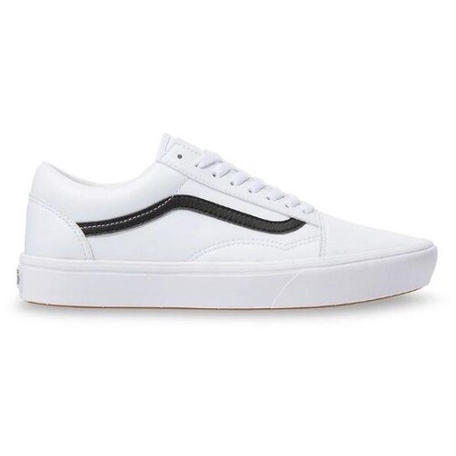 comfycush old skool shoes white