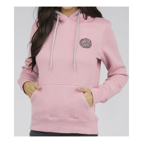 pink santa cruz hoodie