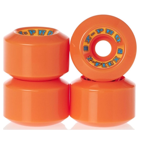 Z-Flex Z-Pro 60mm Skateboard Wheels 90A Orange